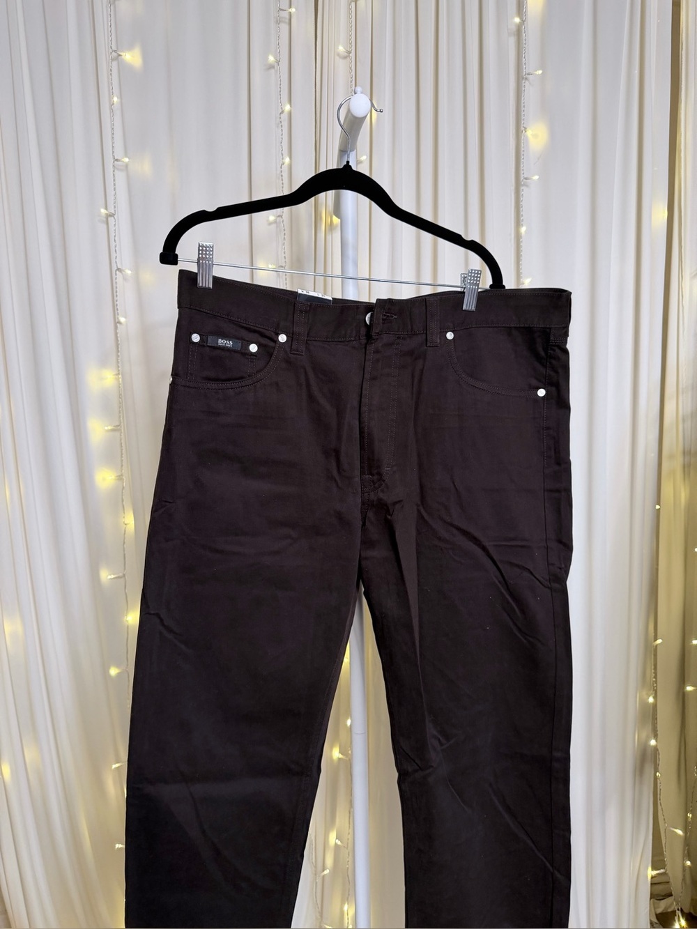 Hugo Boss Dark Brown Slim Pocket Pants